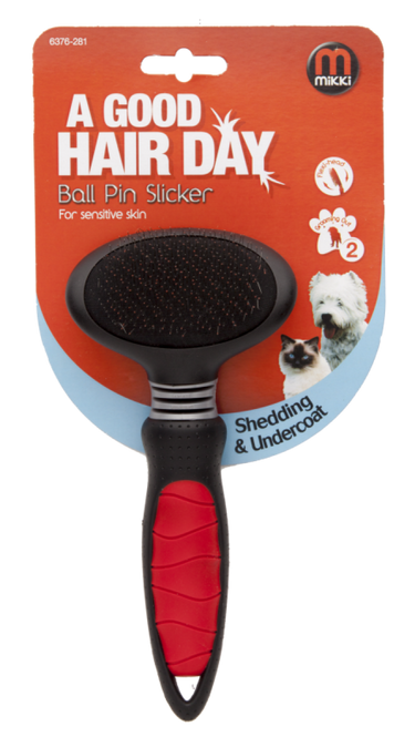 Ball Pin Slicker for Sensitive Skin - Small